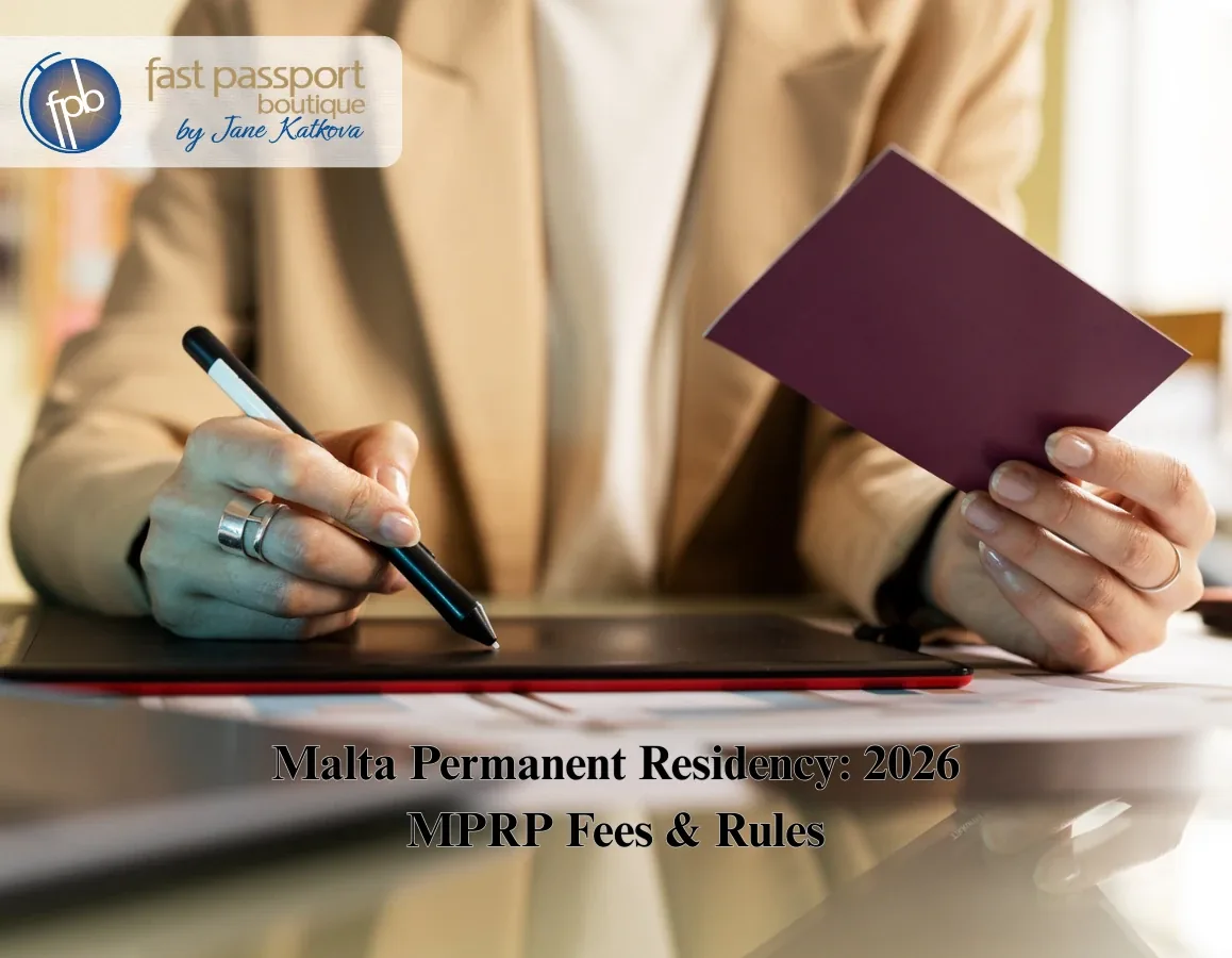 Malta Permanent Residency: 2026 MPRP Fees & Rules